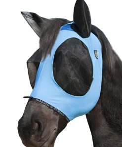 Harrison Howard Horse Fly Mask with Forelock Opening UV -Protection