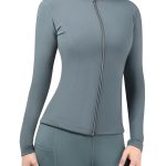 Harrison Howard Equestrian Jacket Zip Up Thermal Athletic Warm Jacket