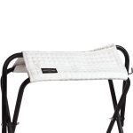 Harrison Howard Saddle Stand Suede Saver Adds Protection to Underside of Saddle Prevents Bar Indentations Secure Saddle Use with Saddle Rack, Saddle Saver Only White