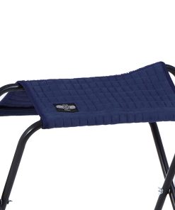 Harrison Howard Saddle Stand Suede Saver Adds Protection to Underside of Saddle Prevents Bar Indentations Secure Saddle Use with Saddle Rack, Saddle Saver Only Navy