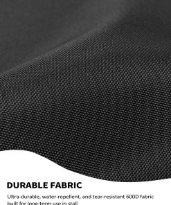 Alternative view of Harrison Howard Adjustable Straps Aisle Stall Guard for Horses