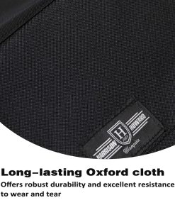 Alternative view of Harrison Howard Free-Standing Saddle Stand Saver Fabric Lightweight Adds Protection to Underside of Saddle Prevents Bar Indentations Secure Saddle Use with Saddle Rack, Saddle Saver Only Black