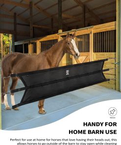 Aisle Stall Guard for Horses with Adjustable Straps 12 画板 5 119 scaled